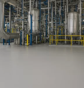 acid resistant flooring