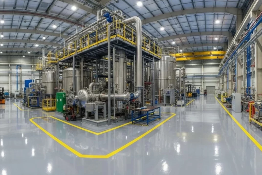 Why Choose Floorkrete Acid Resistant Flooring?