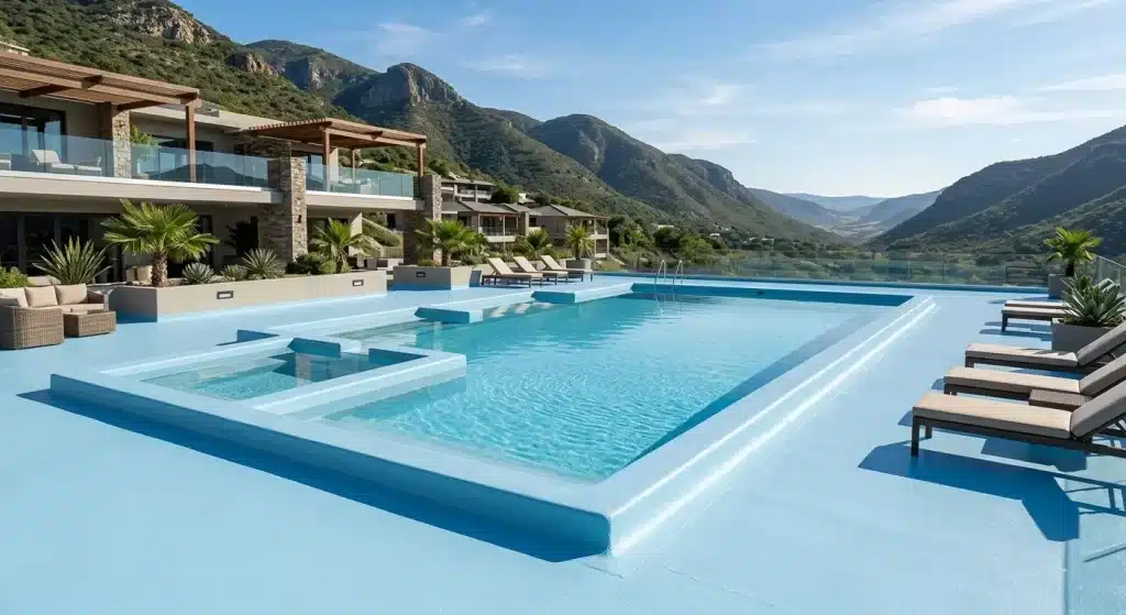 Polyurethane Waterproofing for Swimming Decks
