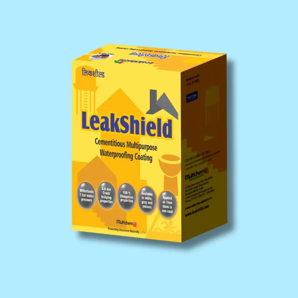 LeakShield Cementitious Waterproofing Coating for Durable Concrete