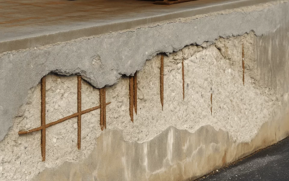 Concrete damage